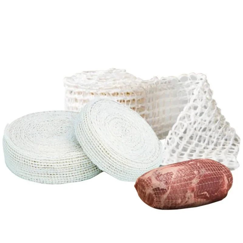 Cotton Meat Net Ham Sausage Roll Net Hot Dog Net Butcher's Strings Bacon Sausage Packaging Tools Kitchen Cooking Tool Cucina